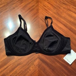 Le Mystere Velvet Mesh Unlimed Bra NWT